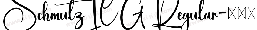 SchmutzICG Regular字体转换